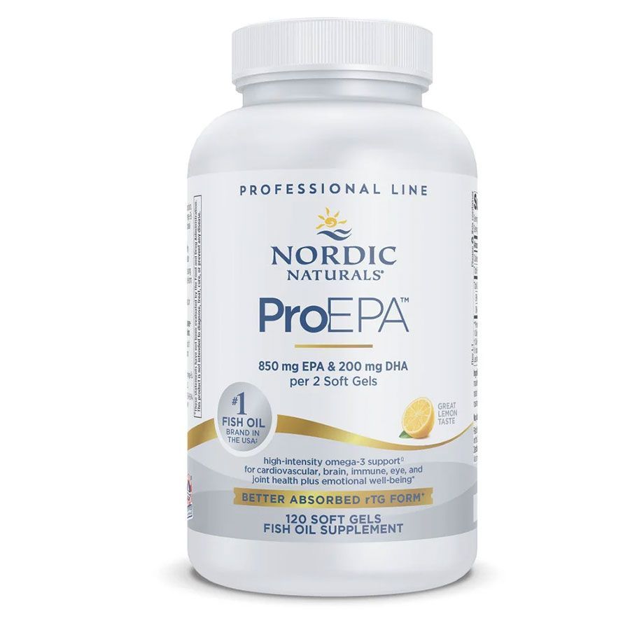Nordic Naturals ProEPA Lemon 120 softgels