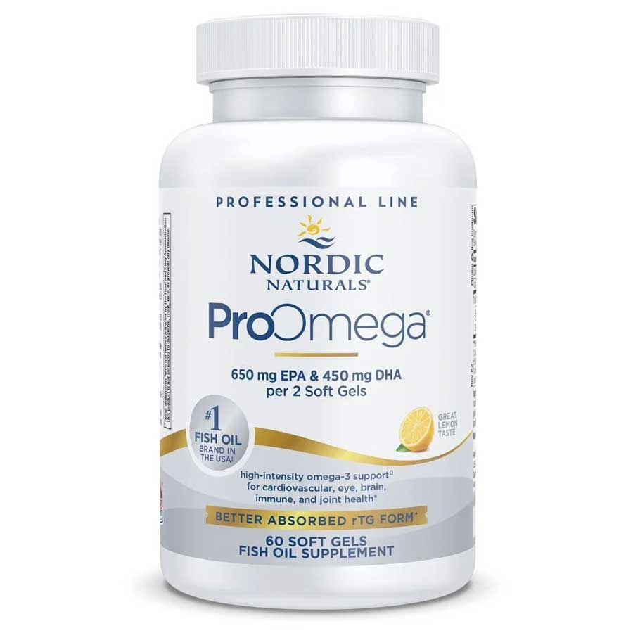 Nordic Naturals ProOmega Lemon 120 softgels