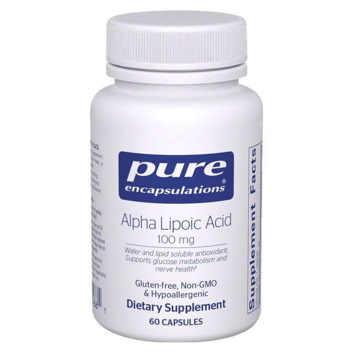Pure Encapsulations Alpha Lipoic Acid 100mg