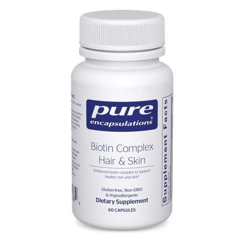 Pure Encapsulations Biotin Complex Hair & Skin 60 caps