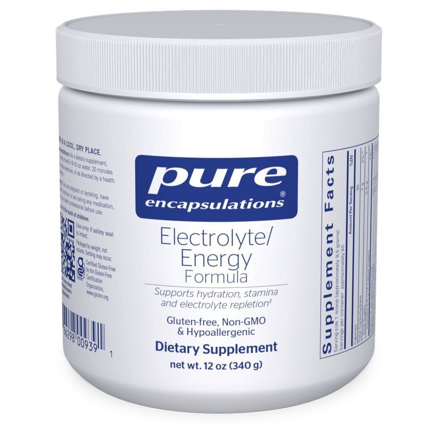 Pure Encapsulations Electrolyte/Energy Formula 
340g (approx 40 serves)