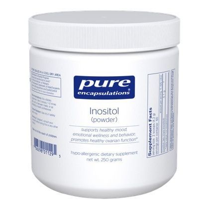 Pure Encapsulations Inositol powder 
252g (approx 60 serves)
