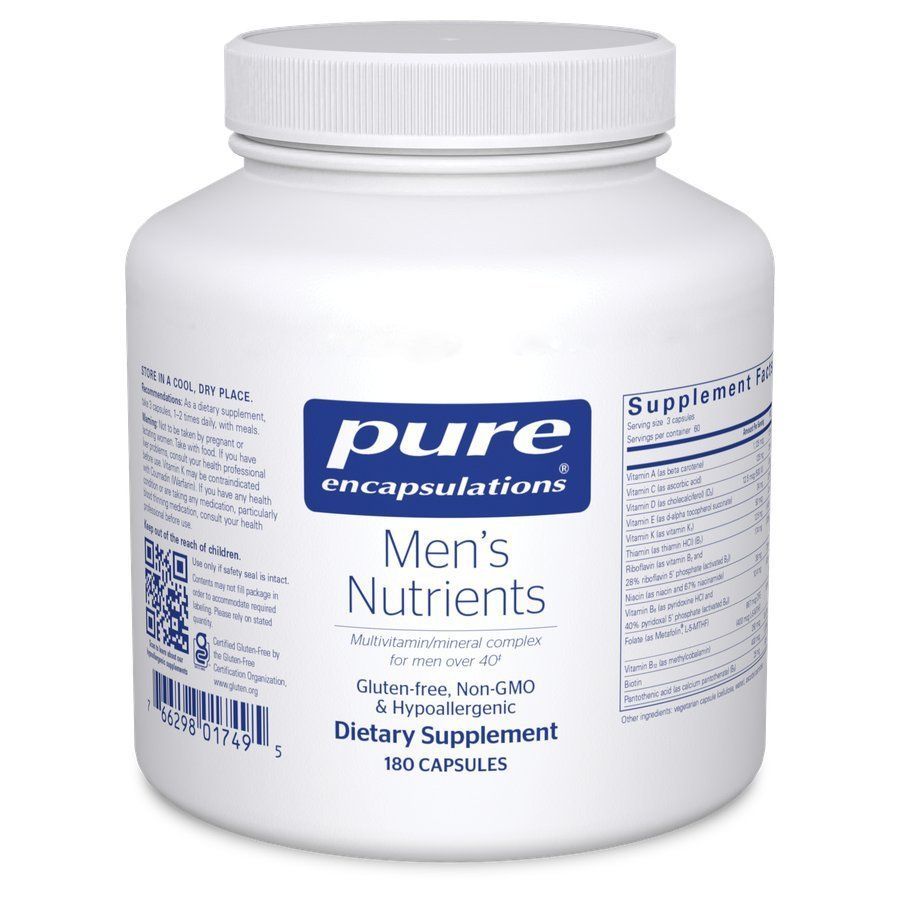 Pure Encapsulations Men's Nutrients
180 caps
