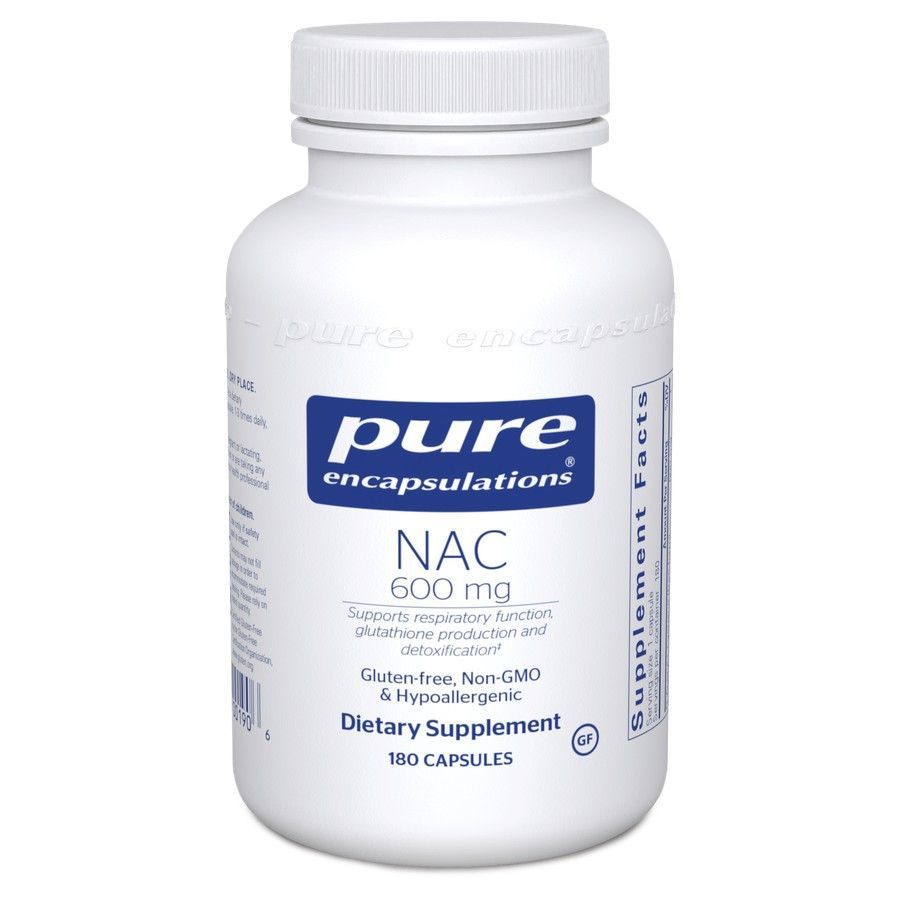Pure Encapsulations NAC 600mg
60 caps