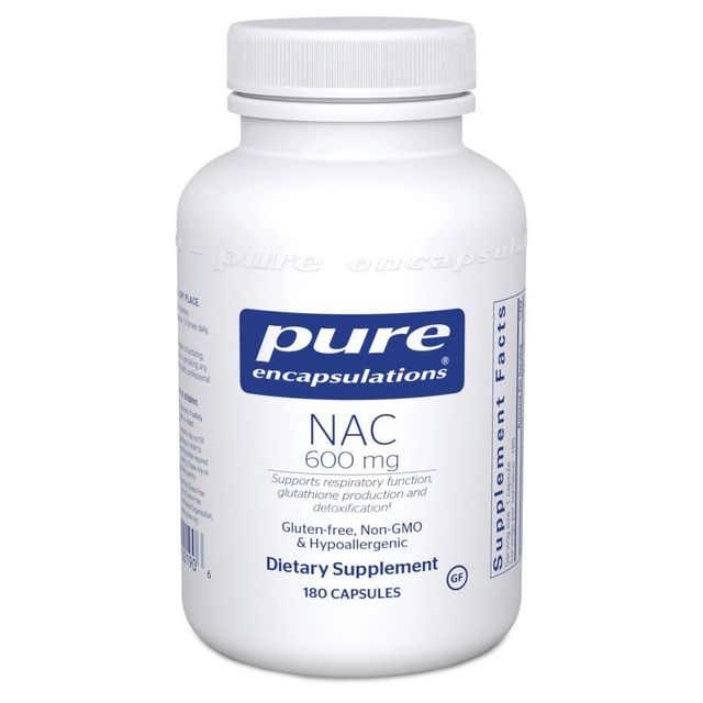 nac supplement or glutathione Pure Encapsulations NAC 600mg 90 capsules