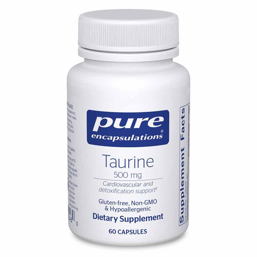 Pure Encapsulations Taurine 500mg 60 capsules
