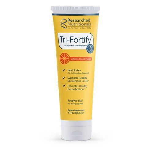 tri-fortify liposomal glutathione gel Researched Nutritionals 236ml Liposomal Glutathione, Detox, and a