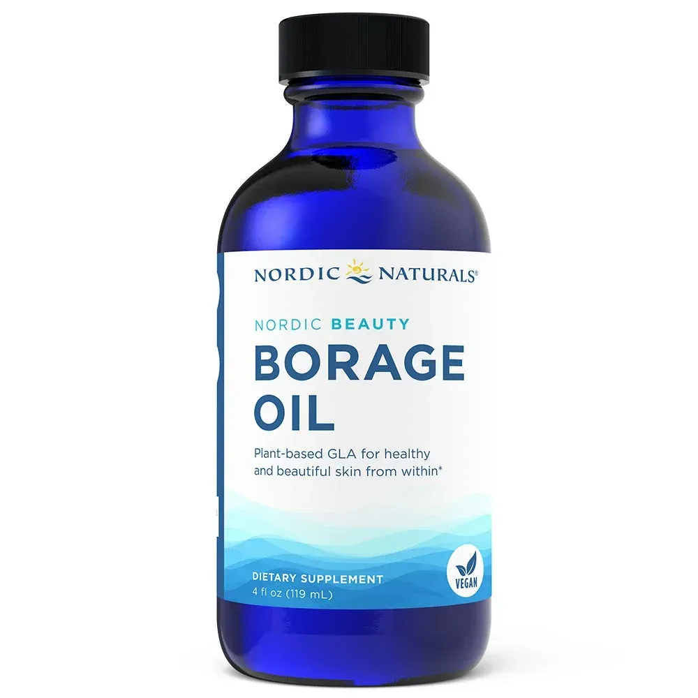 Nordic Naturals Nordic Beauty Borage Oil Unflavoured
480mg GLA
120 ml