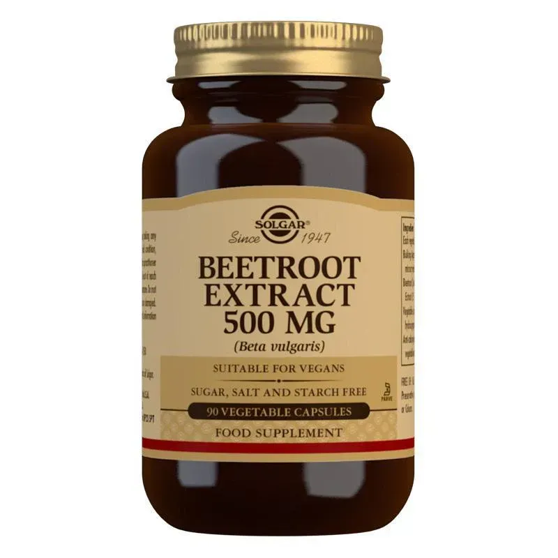 Solgar Beetroot Extract 500mg 90 vcaps