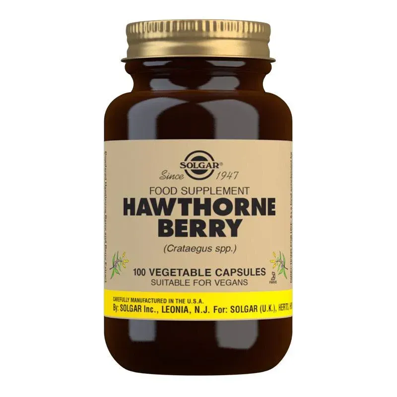 Solgar Hawthorne Berry 100 vcaps