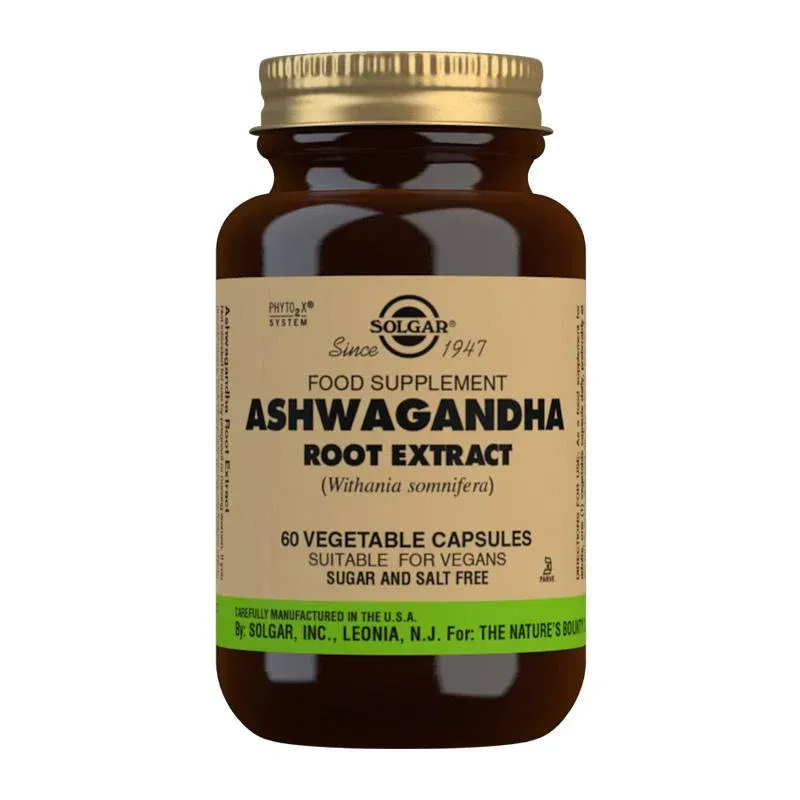 Solgar Ashwagandha Root Extract 60 vcaps