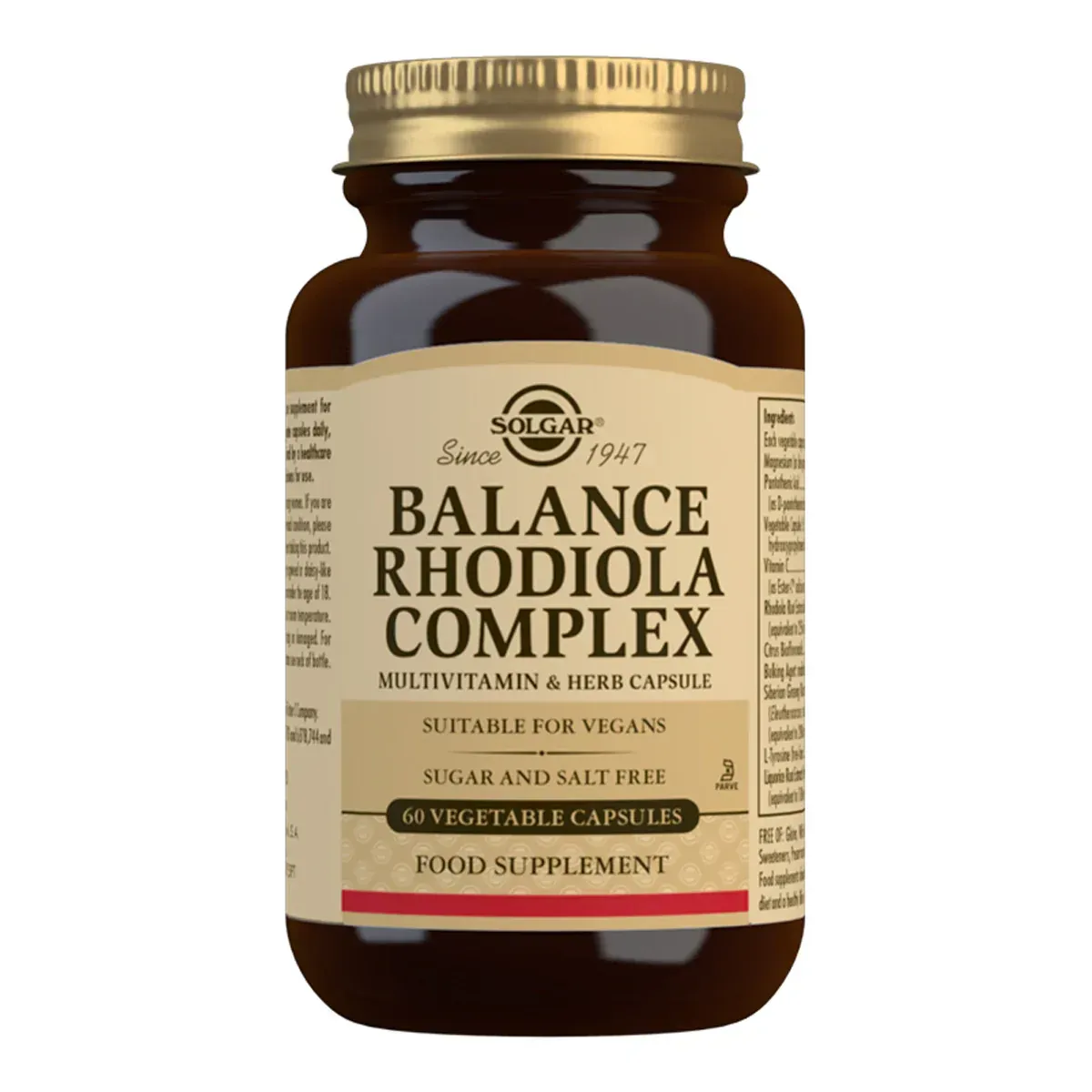 Solgar Balance Rhodiola Complex 60 vcaps
