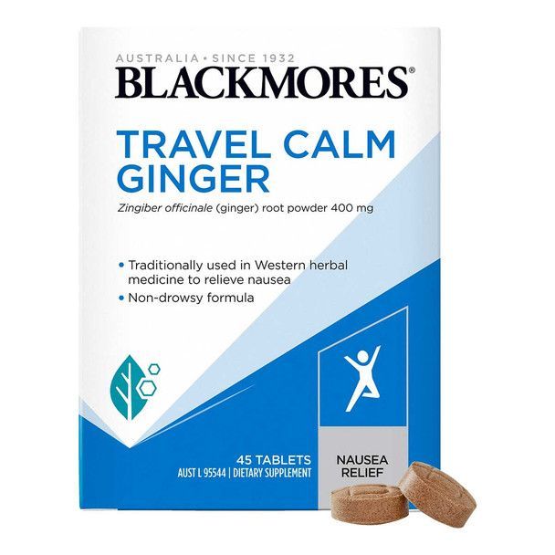 Blackmores Travel Calm Ginger 45 tabs