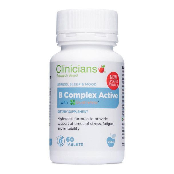Clinicians B Complex Active 60 tabs