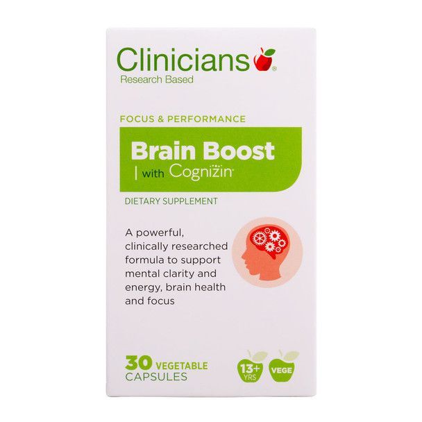 Clinicians Brain Boost with Cognizin 30 caps