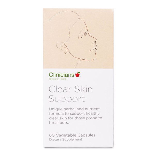 Clinicians Clear Skin Support 60 vcaps