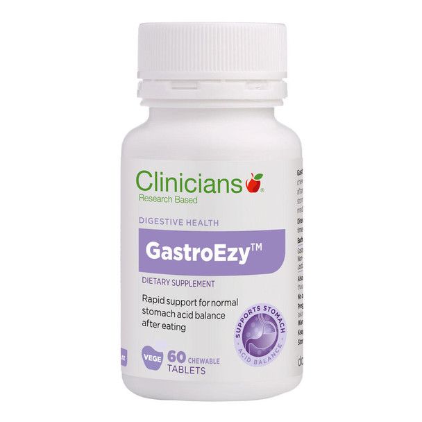 Clinicians GastroEzy 60 chewtabs