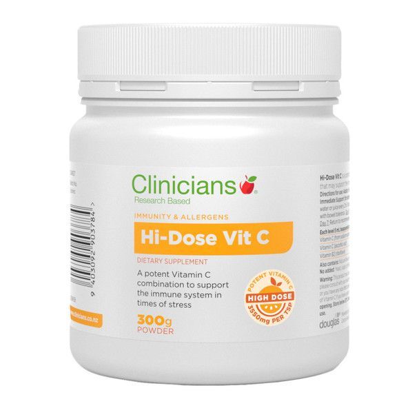Clinicians Hi-Dose Vit C 300g