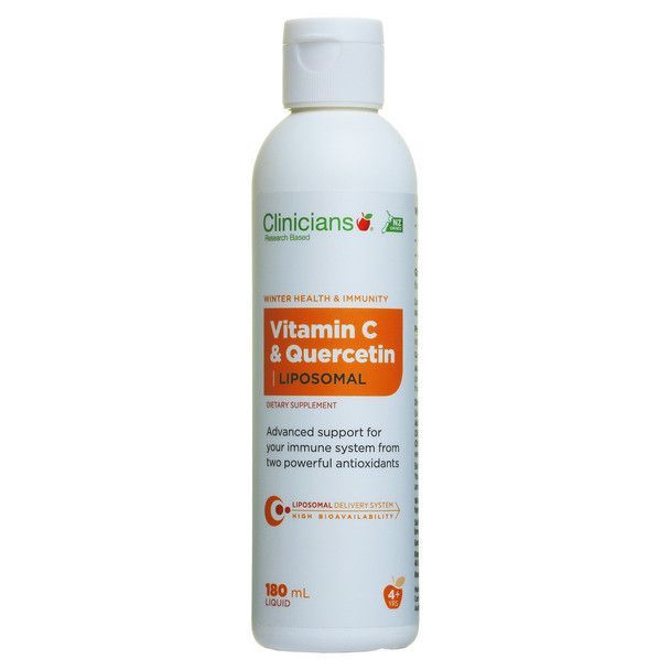 Clinicians Liposomal Vitamin C & Quercetin 180ml