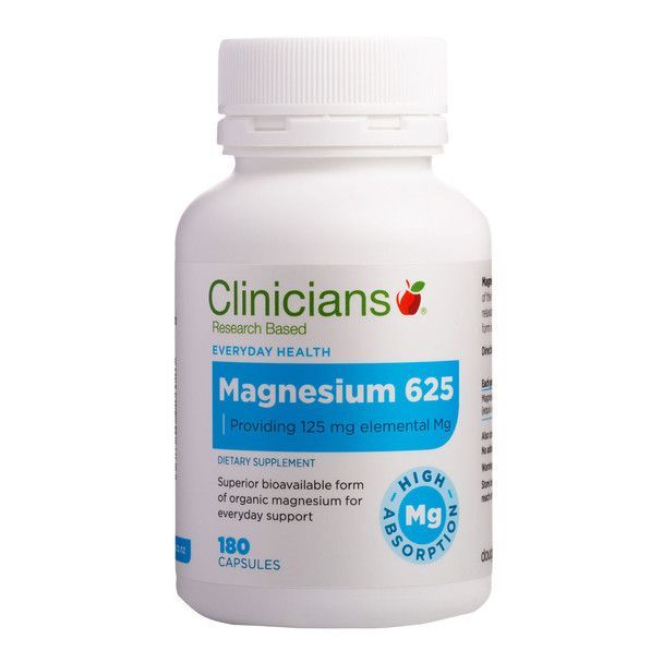 Clinicians Magnesium 625 90 caps