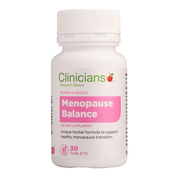 Clinicians Menopause Balance 30 tabs