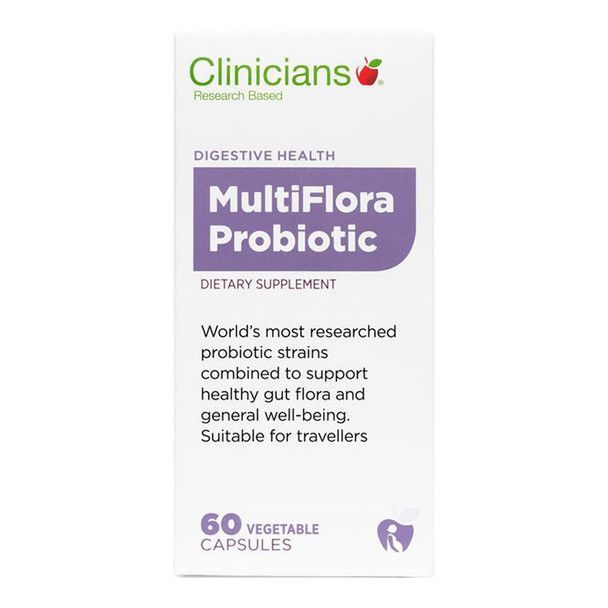 Clinicians MultiFlora Probiotic 60 vcaps