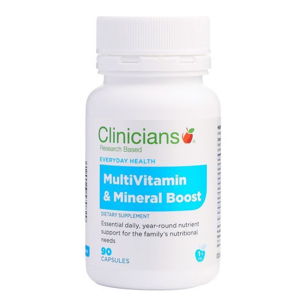 Clinicians MultiVitamin & Mineral Boost 90 caps