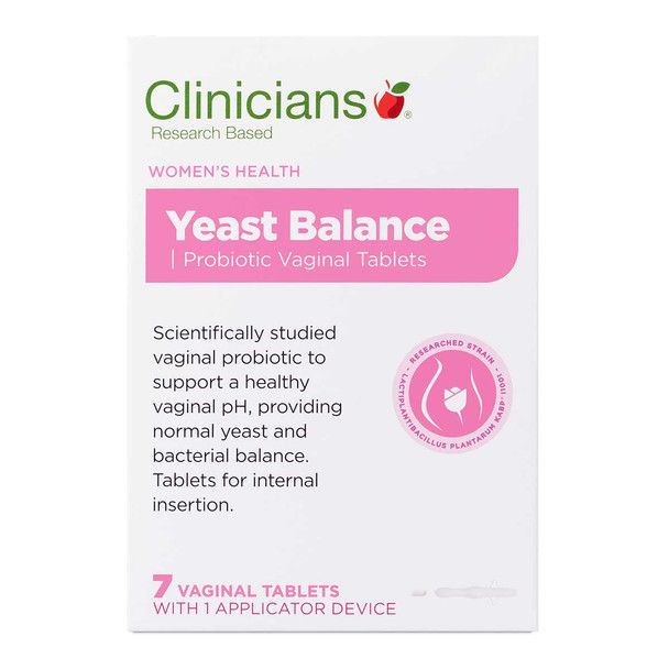 Clinicians Yeast Balance 7 Vaginal tabs