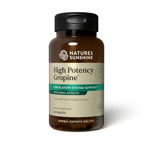 Nature's Sunshine Grapine, High Potency 60 tabs