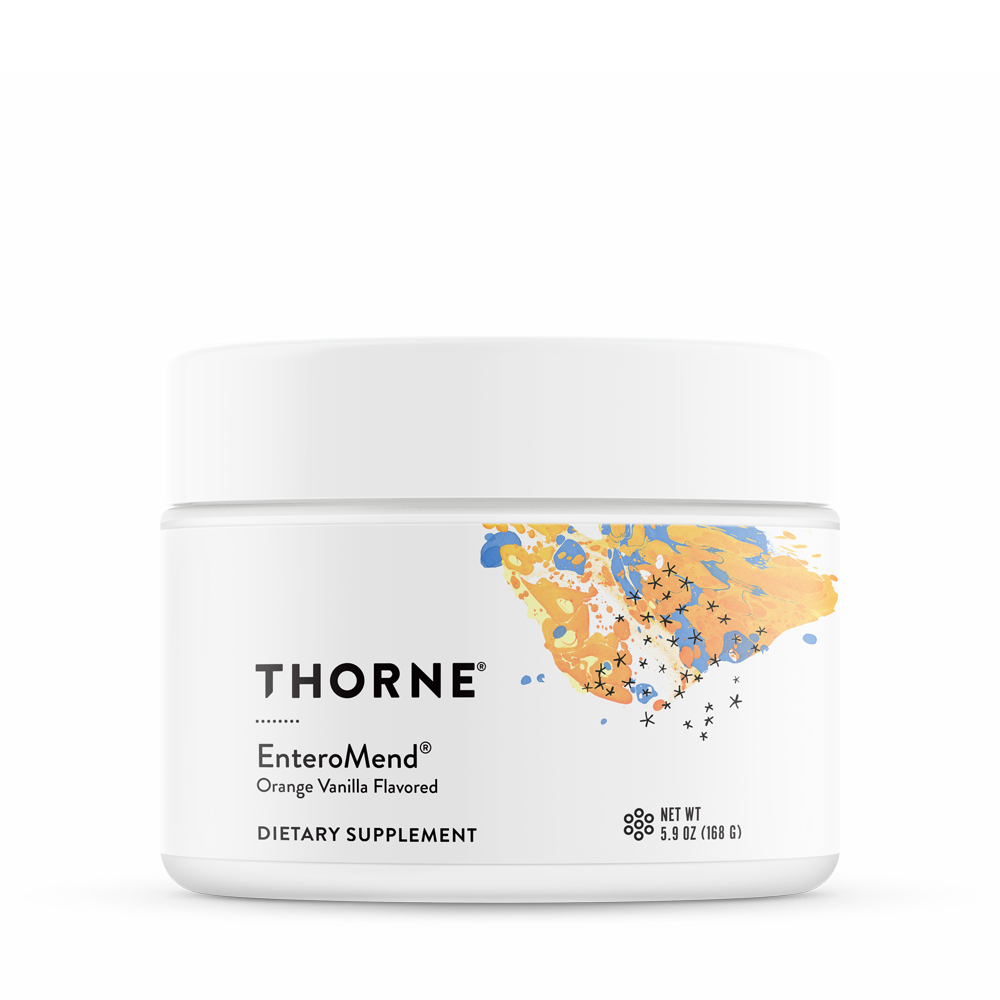 Thorne EnteroMend Orange Vanilla 168g (30 serves)