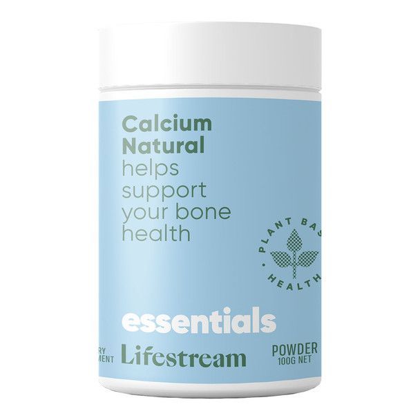 Lifestream Calcium Natural 100g powder