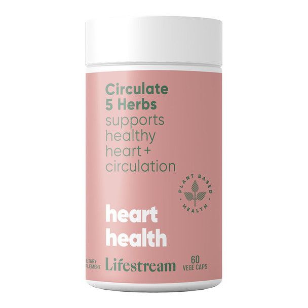 Lifestream Circulate 5 Herbs 60 vcaps