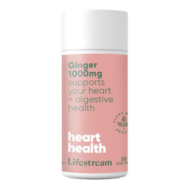 Lifestream Ginger 1000mg 60 vcaps
