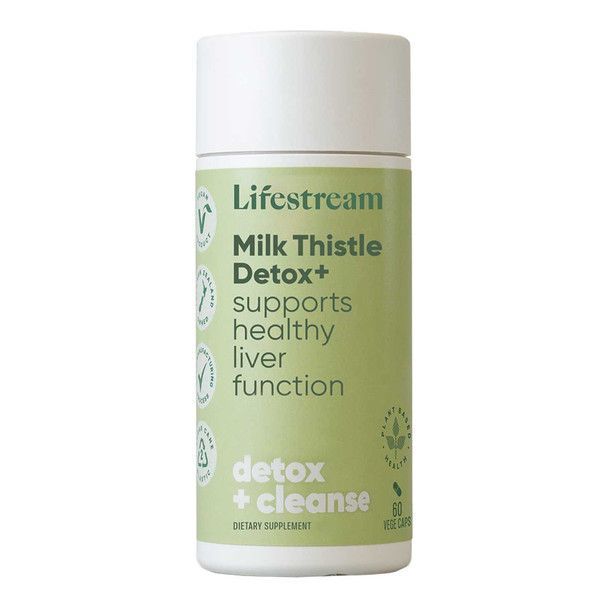 Lifestream Milk Thistle Detox+ 60 vcaps