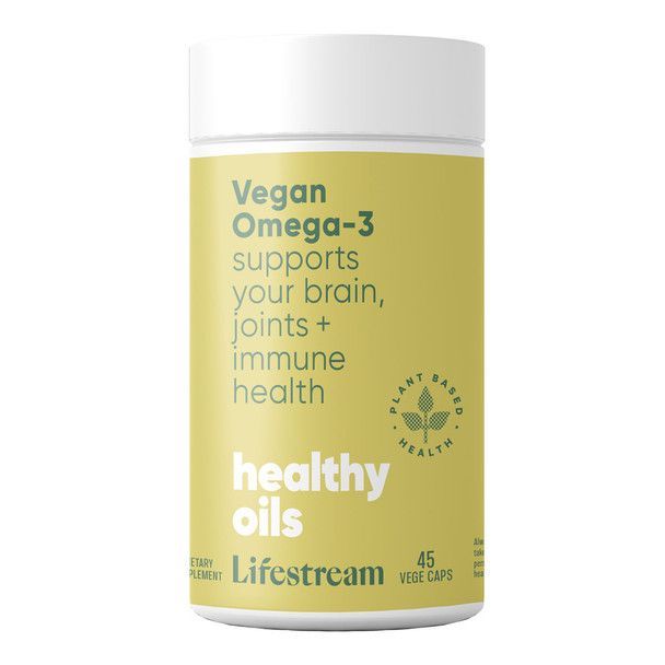 Lifestream Vegan Omega-3 
45 vcaps