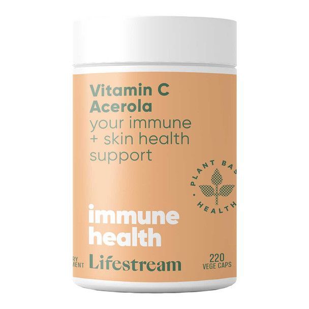 Lifestream Vitamin C Acerola 220 vcaps