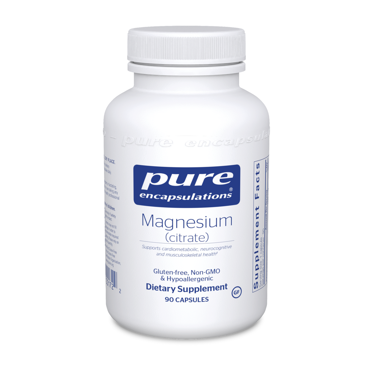 Pure Encapsulations Magnesium citrate capsules