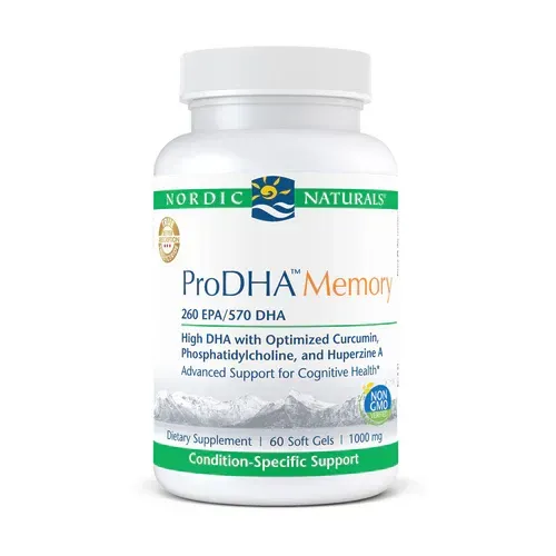 Nordic Naturals ProDHA Memory Unflavoured 60 softgels