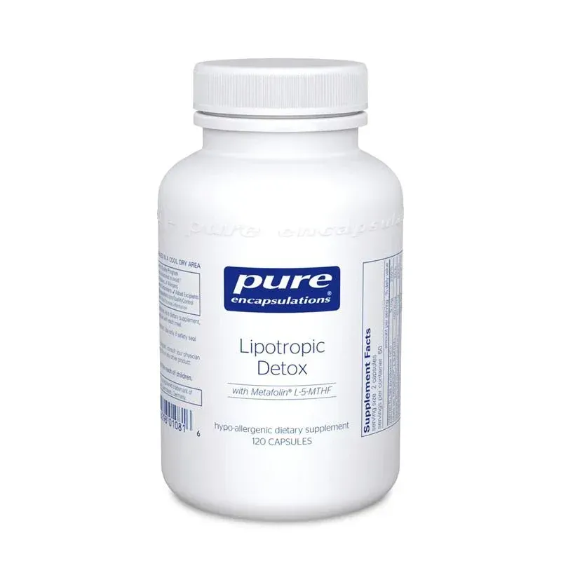 Pure Encapsulations Lipotropic Detox 120 caps