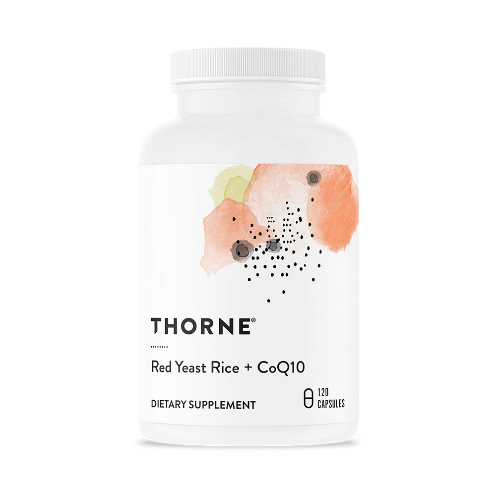 Thorne Red Yeast Rice + CoQ10 
120 caps