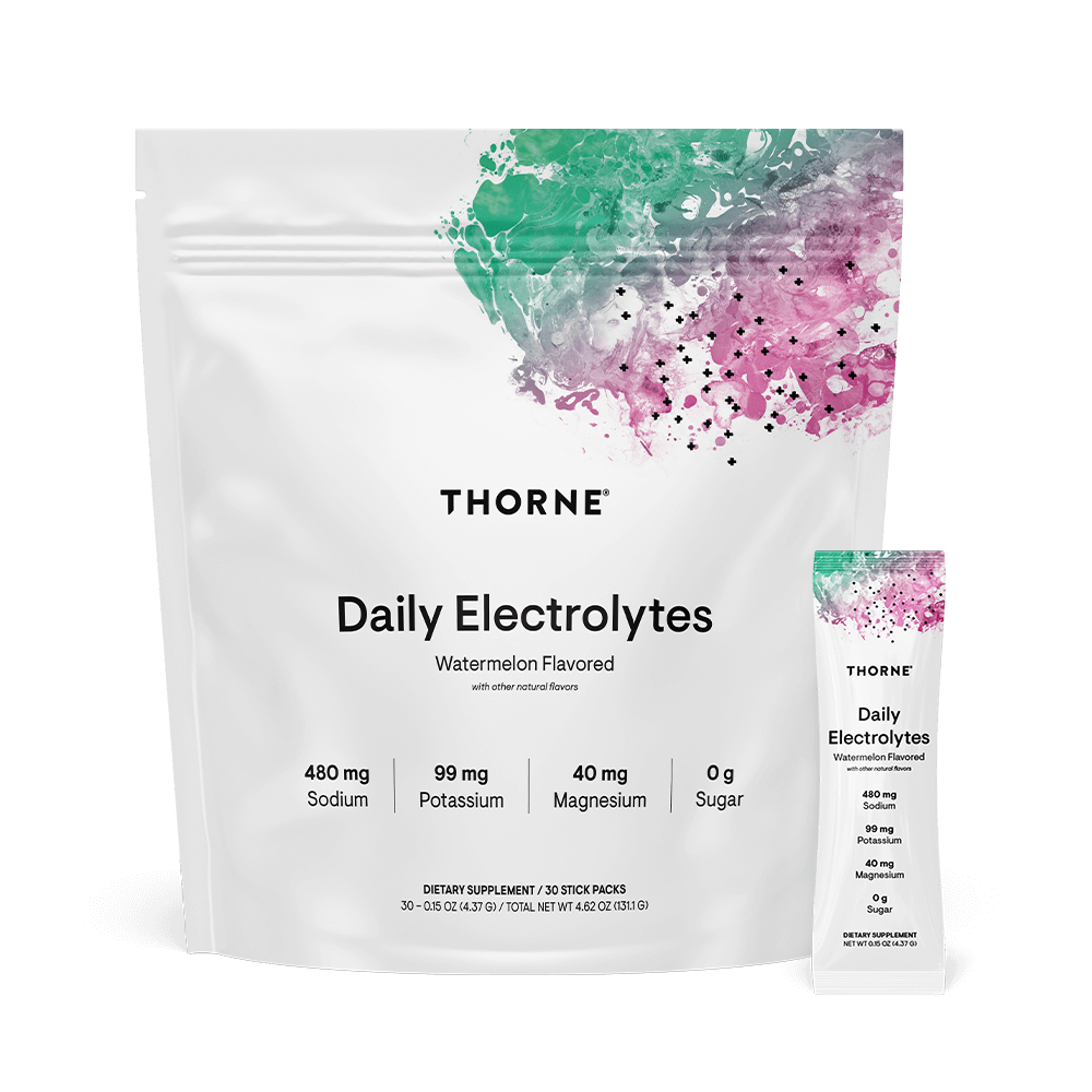 Thorne Daily Electrolytes Watermelon 30 stick pack