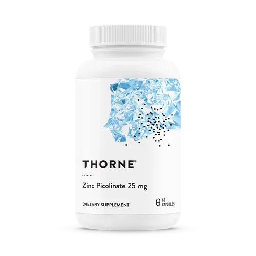 Thorne Zinc Picolinate 25mg 60 caps