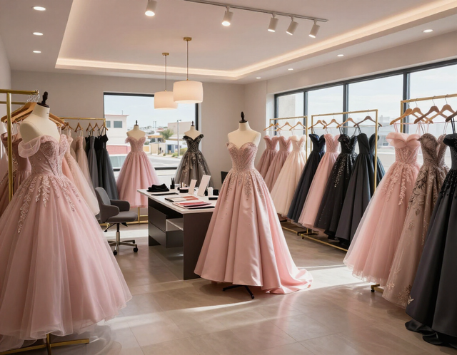 Atelier de Marie Charms Couture con vestidos de XV y noche