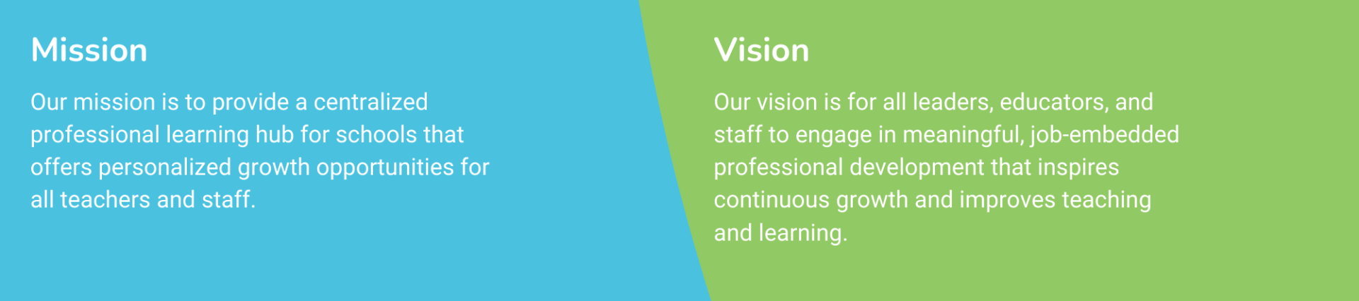 our mission and vision