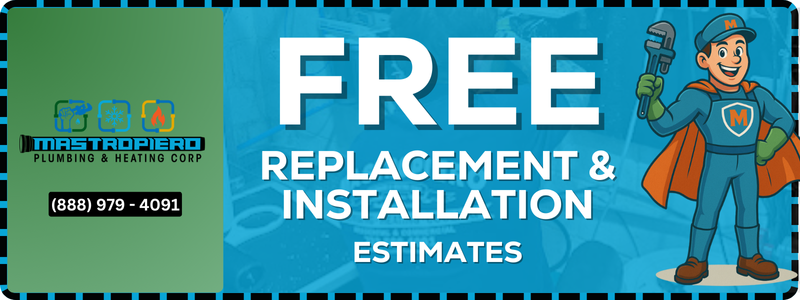 A coupon for free replacement and installation estimates