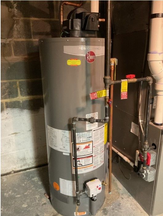 Rheem 50 Gallon Power Vented Water Heater Manalapan, New Jersey