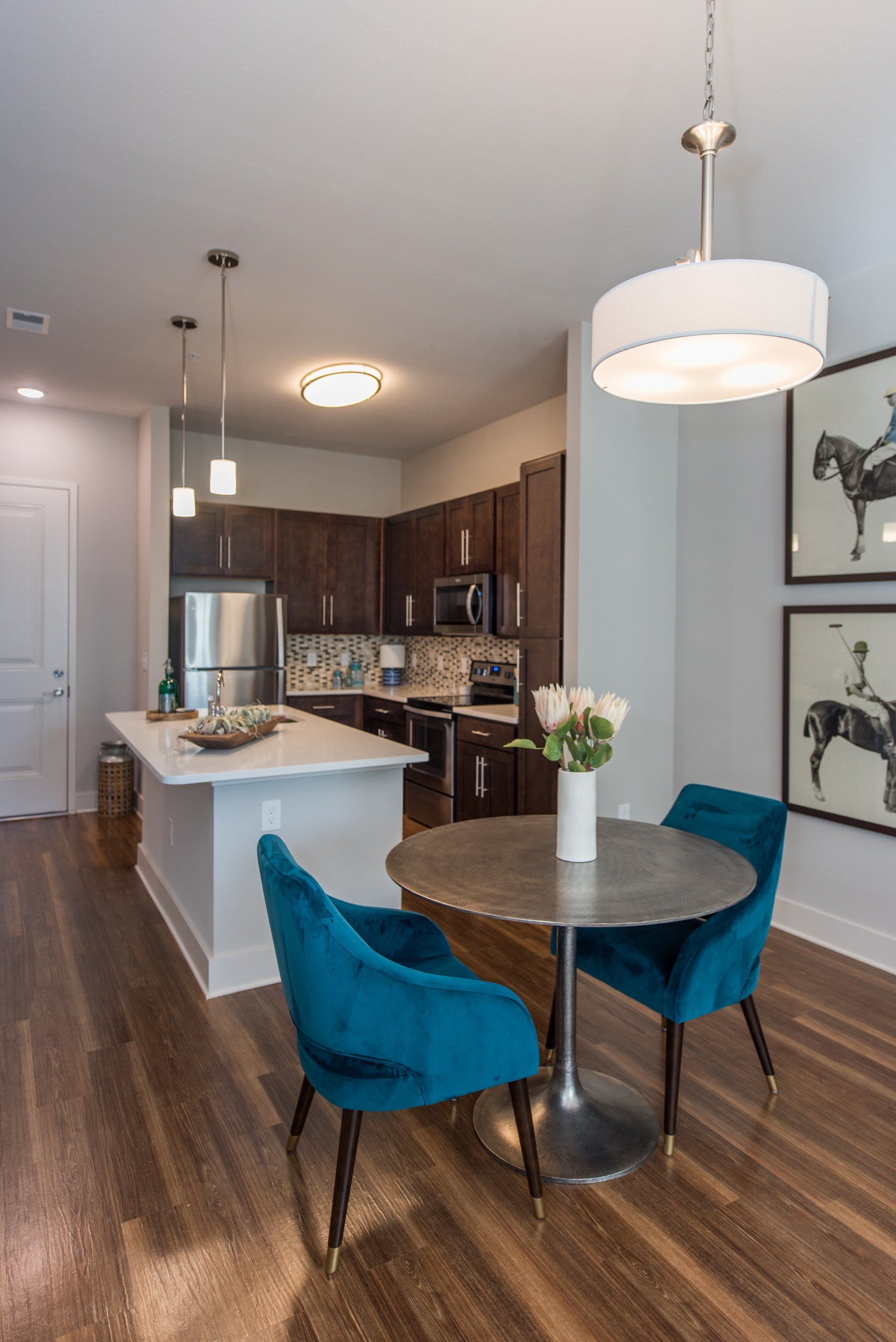 Dining area at Carl D. Silver Parkway.
