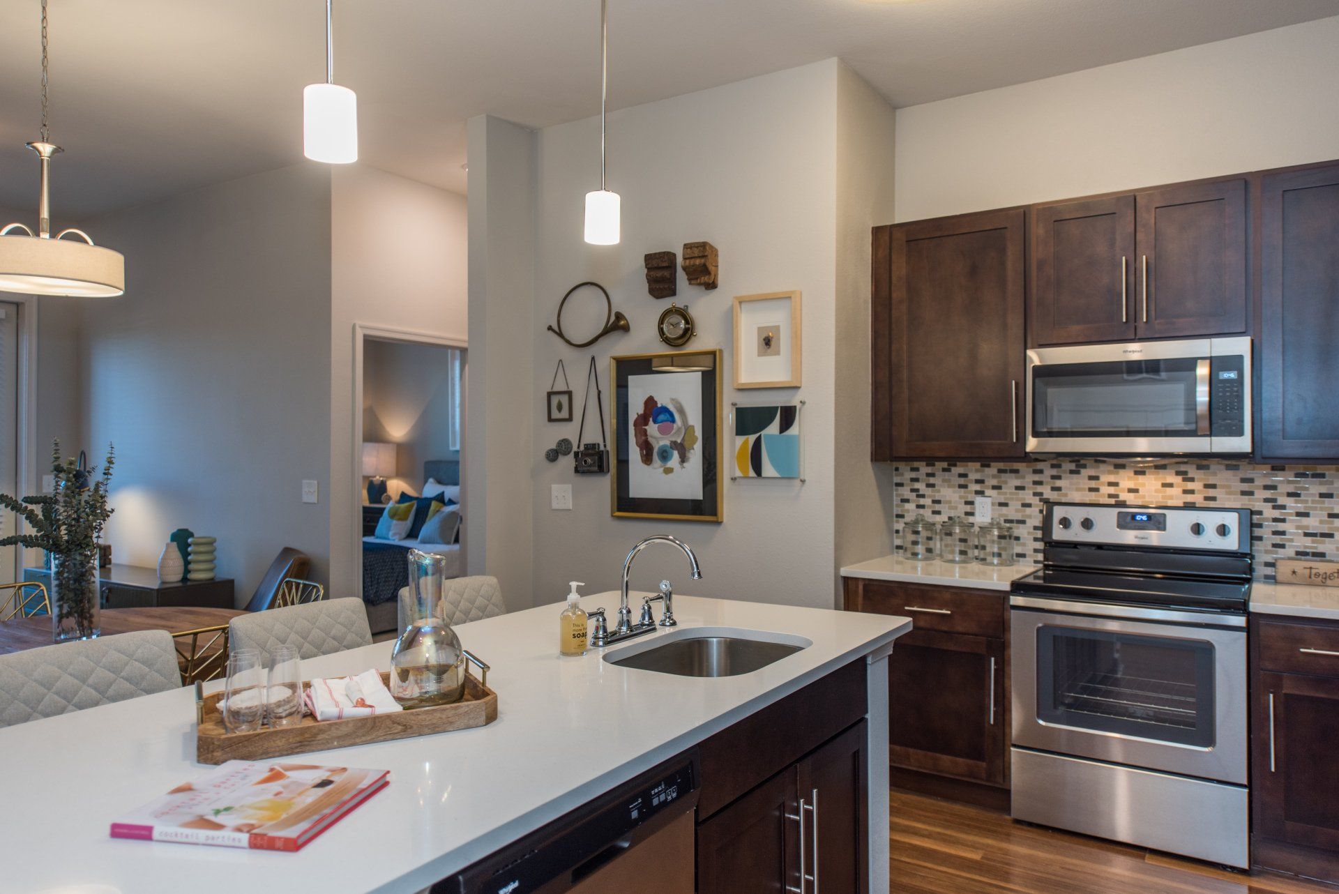 Kitchen at Carl D. Silver Parkway.