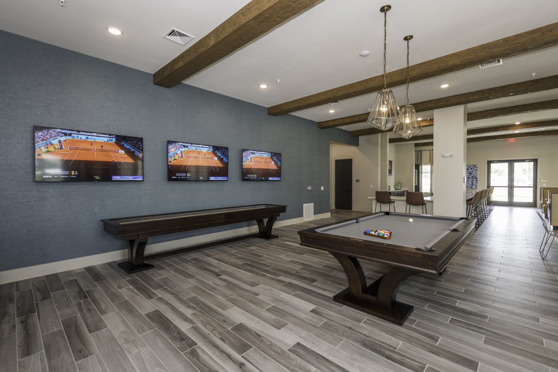 Clubhouse at Carl D. Silver Parkway.