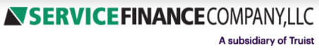 A logo for service finance company llc a subsidiary of trust
